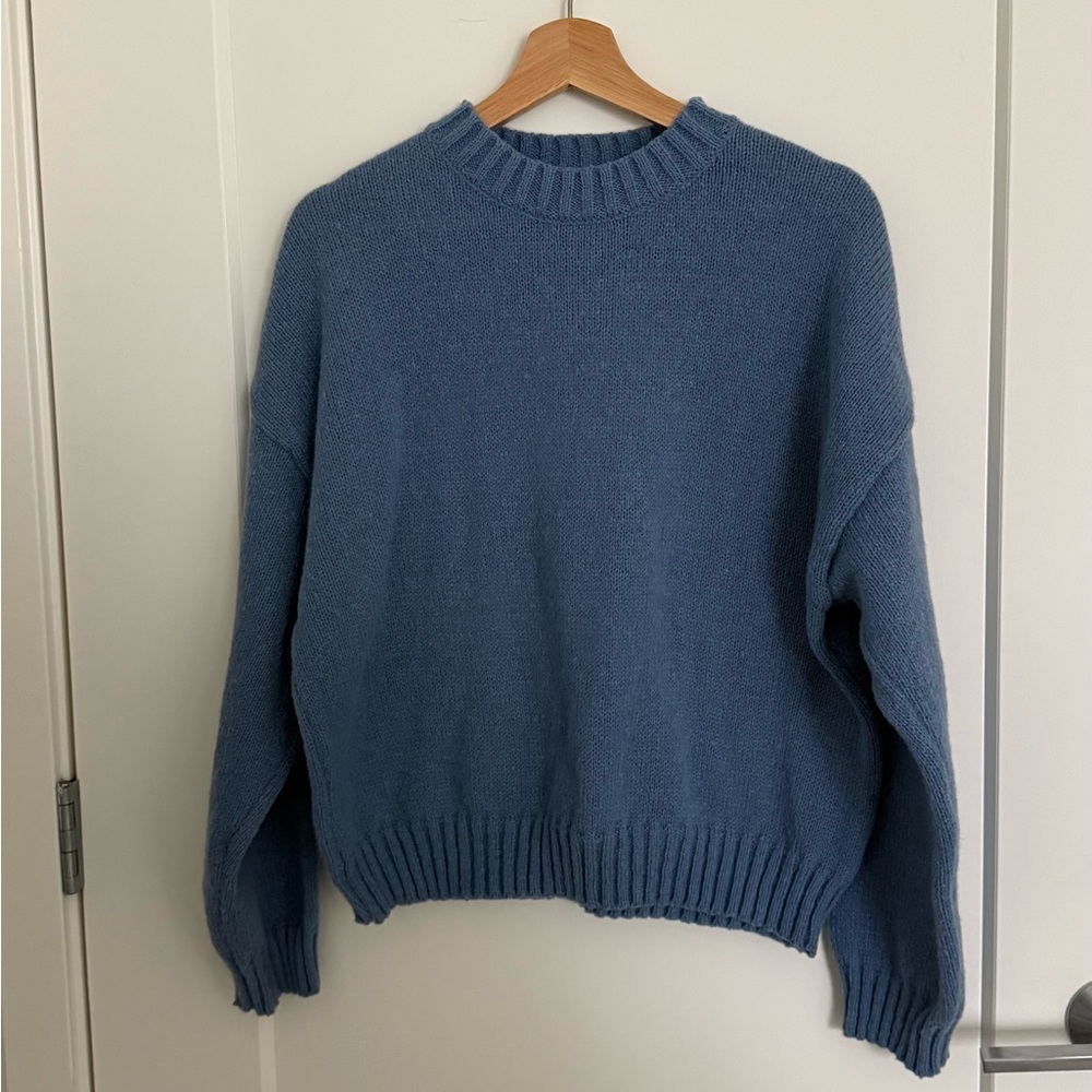 Cozy Blue Sweater